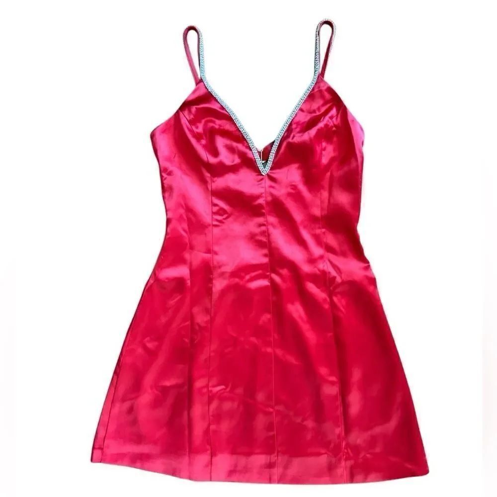 NWT Sugar Thrillz Dolls Kill Women's Red Do It For Love Mini Dress Size Small